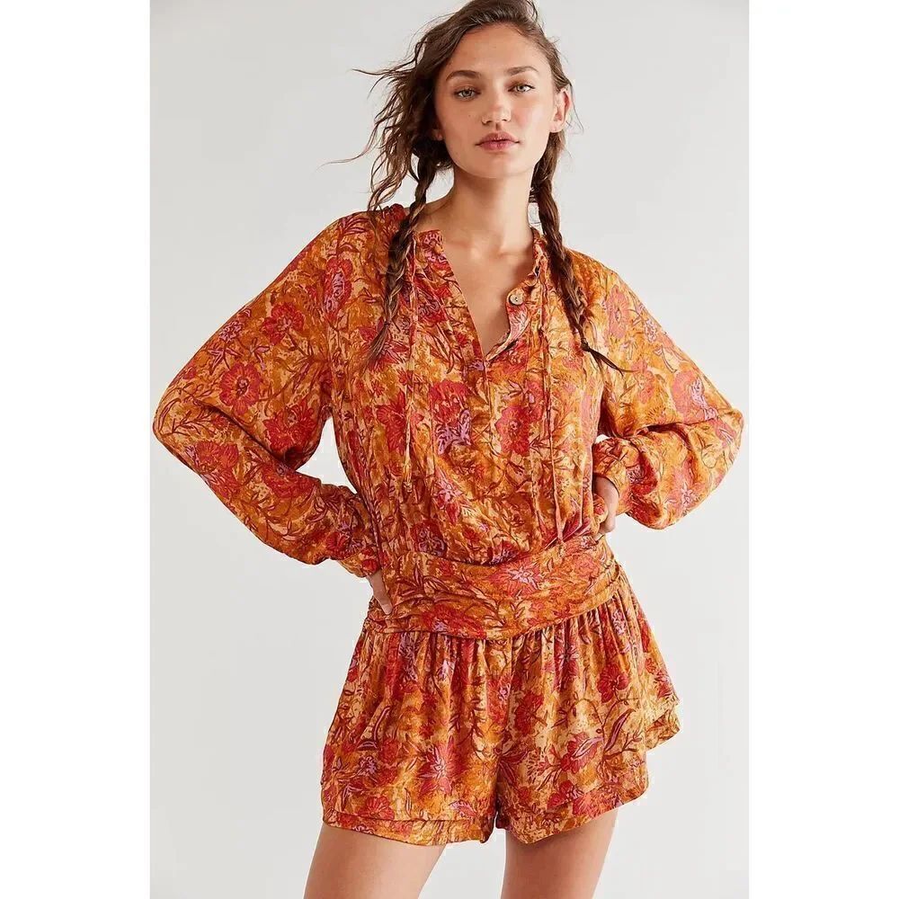 Free people Dance 'Til Dawn Romper size small
